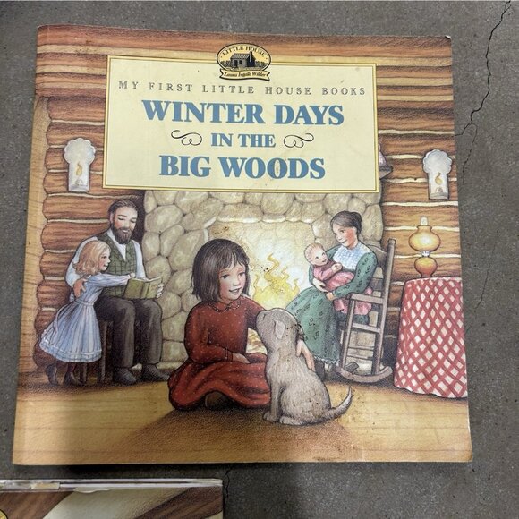 MY FIRST LITTLE HOUSE Books Lot 3 Winter Days Christmas Dance At Grandpa’s Pb HC - Picture 5 of 16